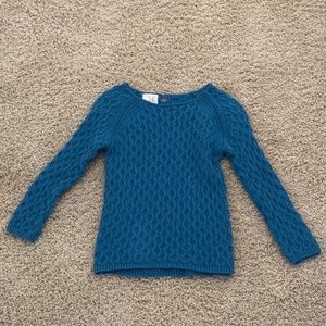 Girls Peek blue sweater